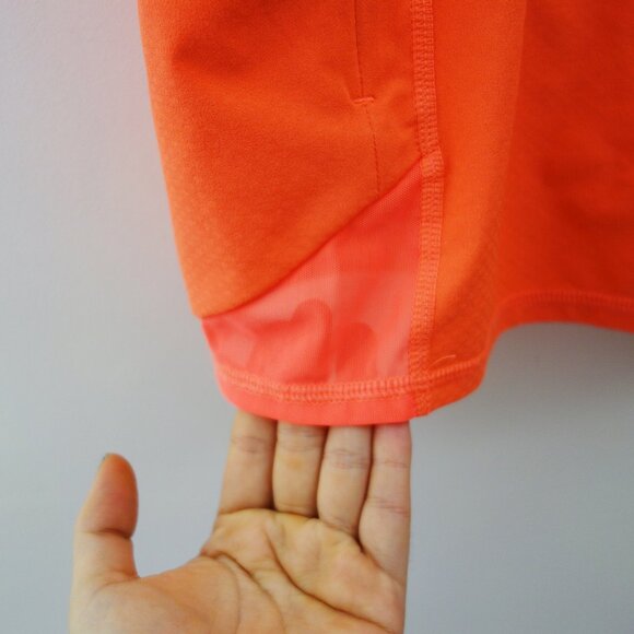 Athleta Action Dobby Skort Orange Athletic Golf Tennis Skirt 14.5" (M) NWOT! - Picture 8 of 13